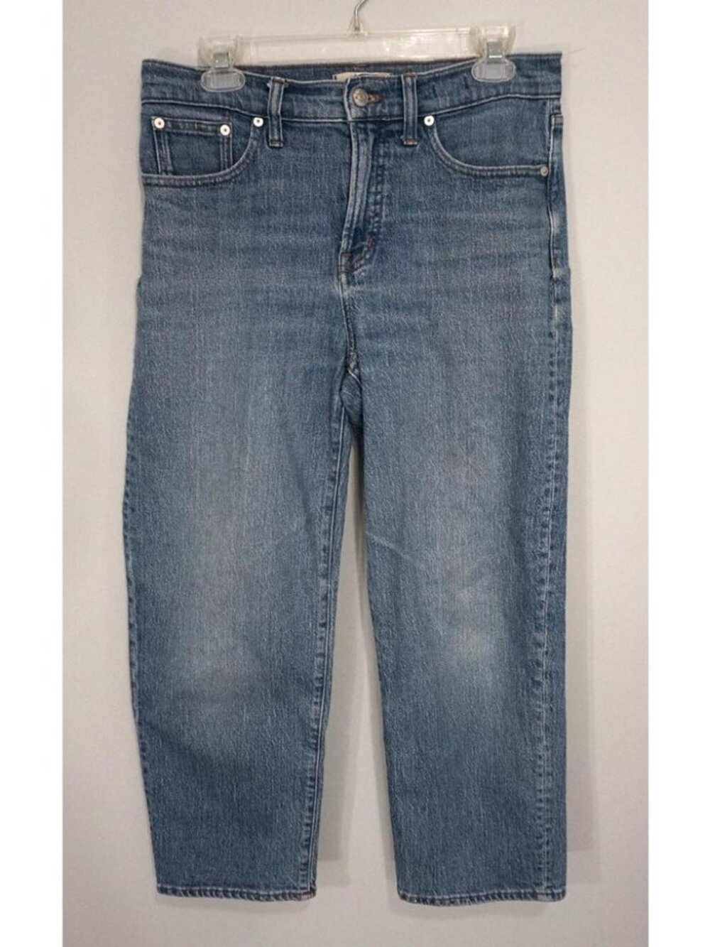 Madewell The Perfect Vintage Wide Leg Blue Jeans Size 29P
